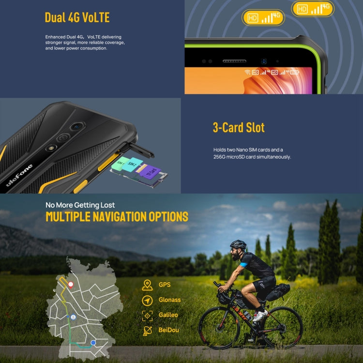 Ulefone Armor X12 Pro, IP68/IP69K Rugged Phone, 5.45 inch Android 14 MediaTek Helio G36 Octa Core, Network: 4G, NFC Ulefone Armor X12 Pro, IP68/IP69K Rugged Phone, 5.45 inch Android 14 MediaTek Helio G36 Octa Core, Network: 4G, NFC